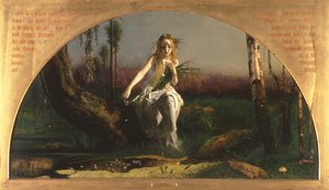 オフィーリア 作： Arthur Hughes