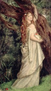 オフィーリア 作： Arthur Hughes