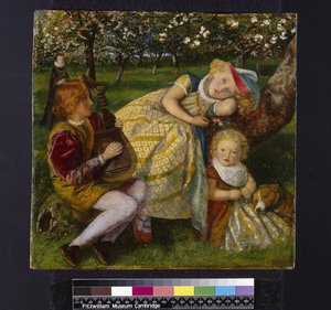 キングスオーチャード、1858年頃 作： Arthur Hughes