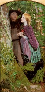 ロングエンゲージメント、1859年。 作： Arthur Hughes