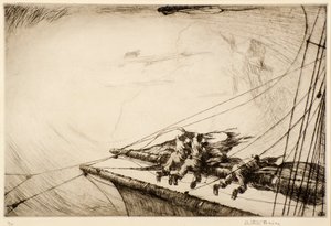 ヤードアームについて 作： Arthur John Briscoe