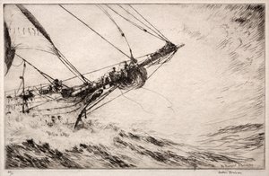 バウスプリット 作： Arthur John Trevor Briscoe