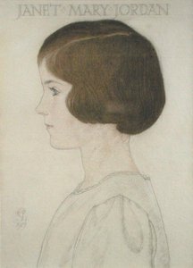 ジャネット・メアリー・ジョーダン 作： Arthur Joseph Gaskin