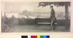 オーストリア皇帝フランツ・ヨーゼフ1世 作： Arthur Lajos Halmi