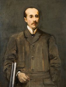 肖像画研究[Jマーティンホワイト] 作： Arthur Melville