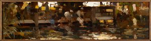 ワッシャー、1880 作： Arthur Melville