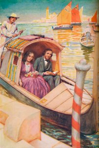 ゴンドラシティのブラウニング、c1925 作： Arthur Percy Dixon
