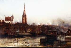 川からの三位一体、1880 作： Arthur Quartley