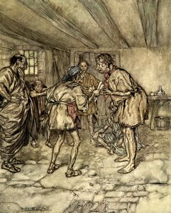 真夏の夜の夢 作： Arthur Rackham