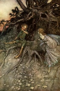 真夏の夜の夢 作： Arthur Rackham