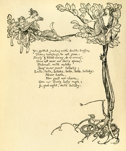 真夏の夜の夢 作： Arthur Rackham