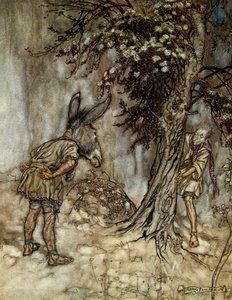 真夏の夜の夢 作： Arthur Rackham