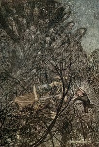 真夏の夜の夢 作： Arthur Rackham