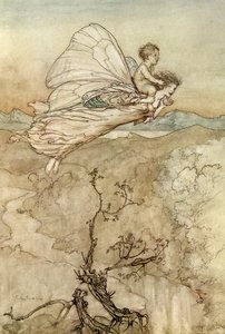 真夏の夜の夢 作： Arthur Rackham