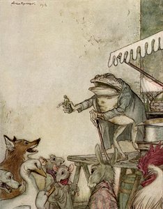 イソップ寓話 作： Arthur Rackham