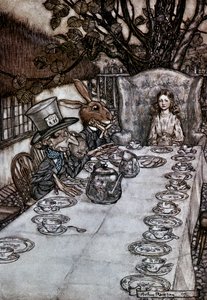 不思議の国のアリス、1917 作： Arthur Rackham