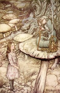 ルイス・キャロルによる不思議の国のアリスの冒険 作： Arthur Rackham