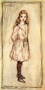 ルイス・キャロルによる不思議の国のアリスの冒険 作： Arthur Rackham