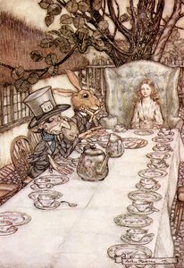 アリス「不思議の国の冒険」（ルイス・キャロル著 作： Arthur Rackham