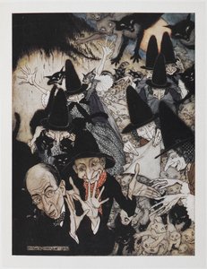 セント・アイヴスに行くとき 作： Arthur Rackham
