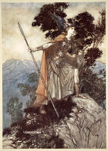 「ブリュンヒルデ」、1910年。