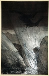 「エルダ、用心せよ」、1910 年。 作： Arthur Rackham