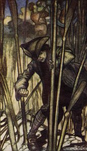 ガリバー、ジョナサン・スウィフトの旅 作： Arthur Rackham