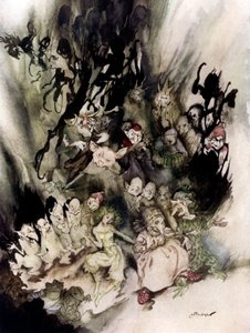 ヘンリック・イプセンのピア 作： Arthur Rackham