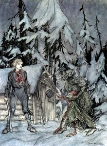 ヘンリック・イプセンのピア 作： Arthur Rackham