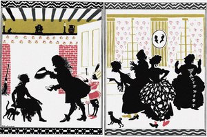 おとぎ話シンデレラのイラスト 作： Arthur Rackham
