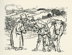 ジャックと豆の木 作： Arthur Rackham