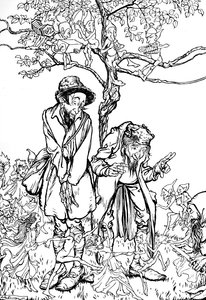 弟と妹、1917、1923