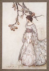 確かに非常にアンダンシーに見えます。JMバリー（1860-1937）によるケンジントンガーデンズのピーターパンから、パブ。 1906 作： Arthur Rackham