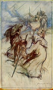 ウィリアム・シェイクスピアのマクベス 作： Arthur Rackham