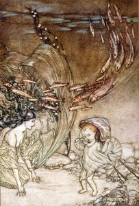 オンディーヌ 作： Arthur Rackham