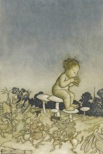 ピーターパン、1906 作： Arthur Rackham