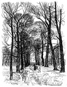 ピーターパン・イン・ケンジントン・ガーデンズ 作： Arthur Rackham