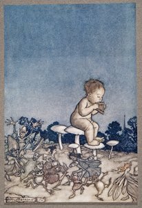 ピーターパンは、JMバリー（1860-1937）によってケンジントンガーデンズにあるピーターパンのパブの妖精オーケストラです。 1906 作： Arthur Rackham