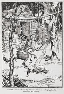 ルンペルシュティルツキン 作： Arthur Rackham