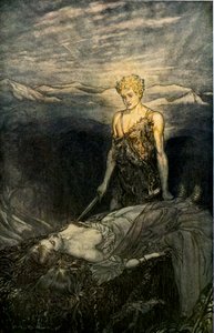 ジークフリート 作： Arthur Rackham