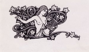 Sweetest Echo、Sweetest Nymph、Comusのイラスト、John Milton（1608-74）、1921年発行のバージョン 作： Arthur Rackham
