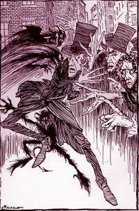 エドガー・アラン・ポー著「パーバースのインプ」 作： Arthur Rackham