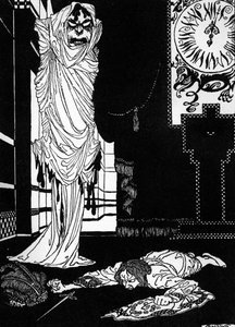 赤死病の仮面」エドガー・アラン・ポー著 作： Arthur Rackham