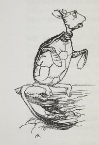 モックタートル 作： Arthur Rackham