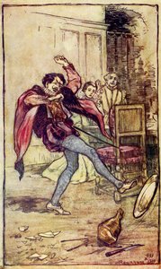 ウィリアム・シェイクスピア 『じゃじゃ馬ならし』 作： Arthur Rackham