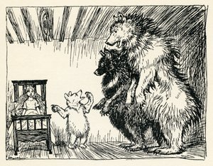 3匹のくま 作： Arthur Rackham