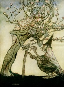 二人の姉妹 作： Arthur Rackham