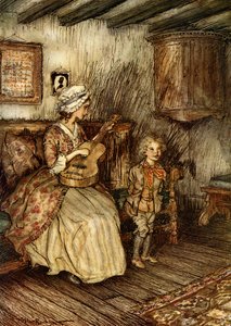 ウェイクフィールドの牧師 作： Arthur Rackham