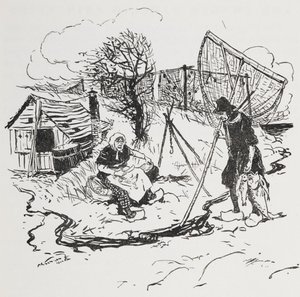 漁師とその妻。 作： Arthur Rackham