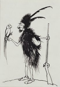 Ting-a-Ting Tang Poor Old Robinson Crusoe 作： Arthur Rackham